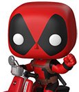 Deadpool POP! Rides Vinyl Figure Deadpool & Scooter 9 cm