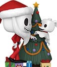 Nightmare before Christmas 30th POP! Deluxe Vinyl Figure Jack & Zero w/Tree 9 cm