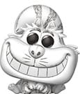 Disney POP! Vinyl Figure Sketched- Cheshire Cat 9 cm