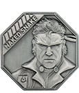 Metal Gear Solid Delta Collectable Coin Naked Snake Limited Edition