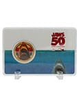 Jaws Collectable Coin 50th Anniversary 24k Gold Plated Limited Edition