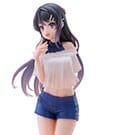 Rascal Does Not Dream of Bunny Girl Senpai Tenitol PVC Statue Mai Sakurajima 29 cm