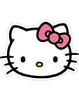 Sanrio Pillow Hello Kitty Face 36 cm