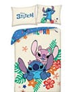 Lilo & Stitch Duvet Set Stitch & Angel Flowers 140 x 200 cm / 70 x 90 cm
