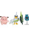 Pokémon Battle Figure Set 3-Pack Clefairy, Beldum, Sirfetch'd 5 cm
