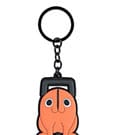 Chainsaw Man Rubber Keychain Pochita