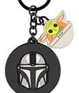 Star Wars: The Mandalorian Rubber Keychain Mandalorian & Grogu