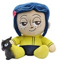 Coraline Phunny Plush Figure Coraline and the Cat 20 cm
