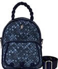 Loungefly Mini Backpack Convertible Denim