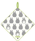 My Neighbor Totoro Mini Towel Big Totoro Silhouette 33 x 33 cm