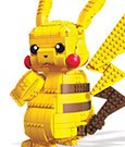 Pokémon Mega Construx Wonder Builders Construction Set Jumbo Pikachu 33 cm