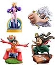 One Piece Petitrama PVC Mini Statue Logbox Re Birth Egghead Set 9 cm