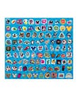 Mickey & Friends Sticker set 100 pieces Assortment (20)
