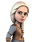 The Witcher Minix Figure Ciri 12 cm