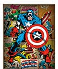 Marvel Comics Poster Pack Captain America Retro 40 x 50 cm (4)