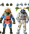 Teenage Mutant Ninja Turtles (Cartoon) Action Figure 2 Pack Space Adventure & Samurai Turtles 18 cm