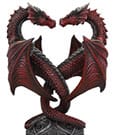 Anne Stokes Candle Holder Dragon Heart Valentine's Edition 23 cm