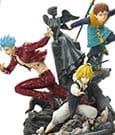 Seven Deadly Sins Concept Masterline Series Statue Meliodas, Ban and King 55 cm