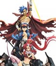 Gurren Lagann Ultimate Premium Masterline Series Statue 1/4 Kamina, Simon & Yoko with Lagann Deluxe Bonus Version 97 cm