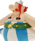 Asterix Figure Obelix holding his pants 8 cm