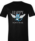 Fairy Tail T-Shirt Happy Happy Happy Size M