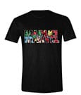 Marvel T-Shirt Logo Character Infill Size L