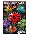 Dungeons & Dragons Poster Pack Roll Your Fate 61 x 91 cm (4)