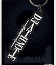 Death Note Rubber Keychain Logo 6 cm