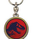 Jurassic Park Metal Keychain Logo 7 cm