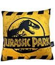 Jurassic Park Pillow Caution Logo 45 cm