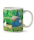 Studio Ghibli Mug Totoro White and Blue