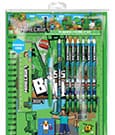 Minecraft 12-Piece Stationery Set A4 Bumper