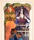 Critical Role Art Print Marisha Ray: 10th Anniversary Art Nouveau Illustrations 46 x 28 cm - unframed