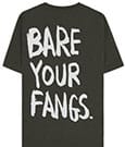 The Last of Us T-Shirt Bare Your Fangs Size L