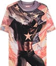 Captain Amerca Brave New World T-Shirt Digital American Size S
