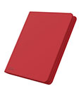 Ultimate Guard Zipfolio 480 - 24-Pocket XenoSkin (Quadrow) - Red
