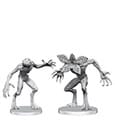 Stranger Things Unpainted Miniatures Demogorgons