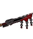 Space Marine 2 Pin Badge Chainsword 5 cm