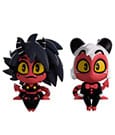 Helluva Boss Vinyl Figures Millie & Moxxie Monitor Buddiez