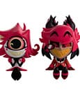 Hazbin Hotel Vinyl Figures Alastor & Niffty Monitor Buddiez