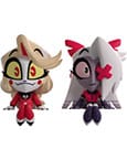 Hazbin Hotel Vinyl Figures Charlie & Vaggie Monitor Buddiez