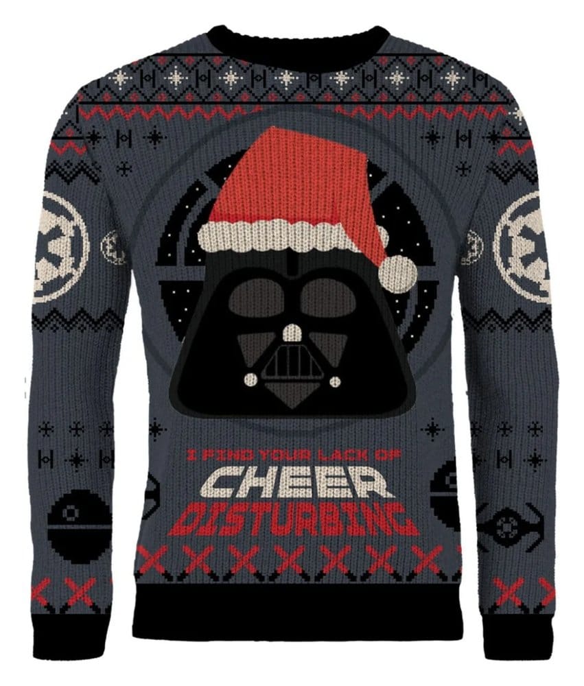 Star Wars Christmas Sweater Darth Vader Size XXL