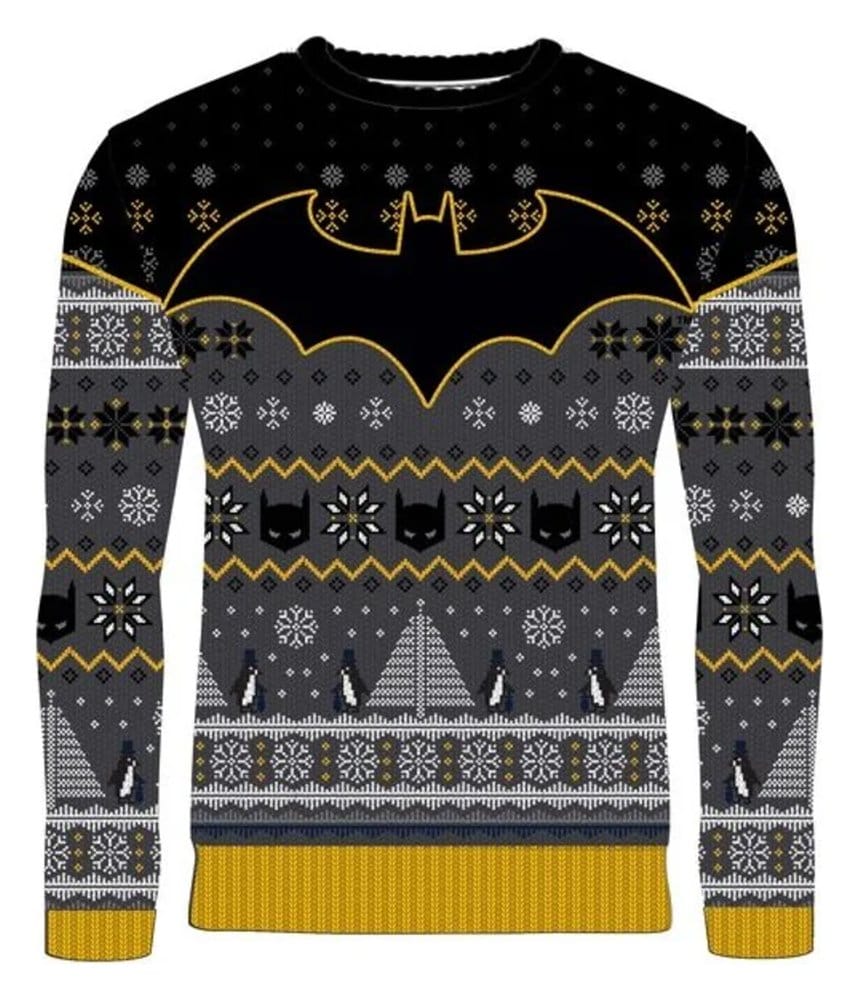 Batman Christmas Sweater Penguin Size XL