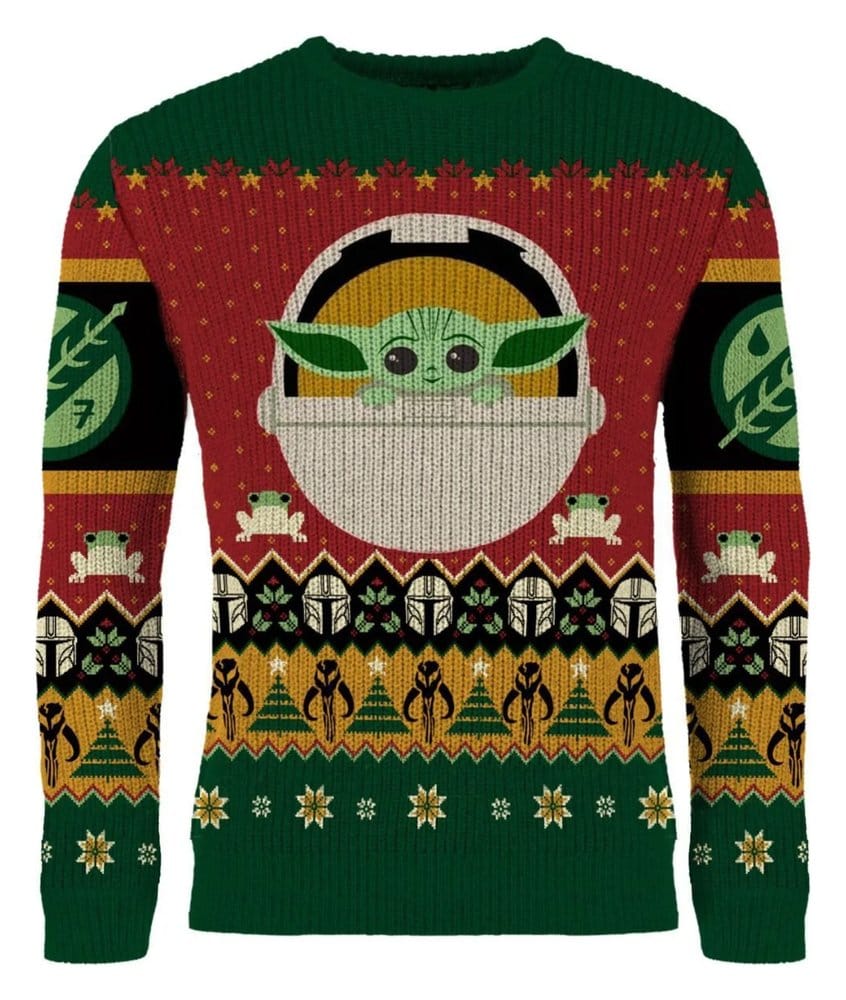 Star Wars Christmas Sweater The Child Size L