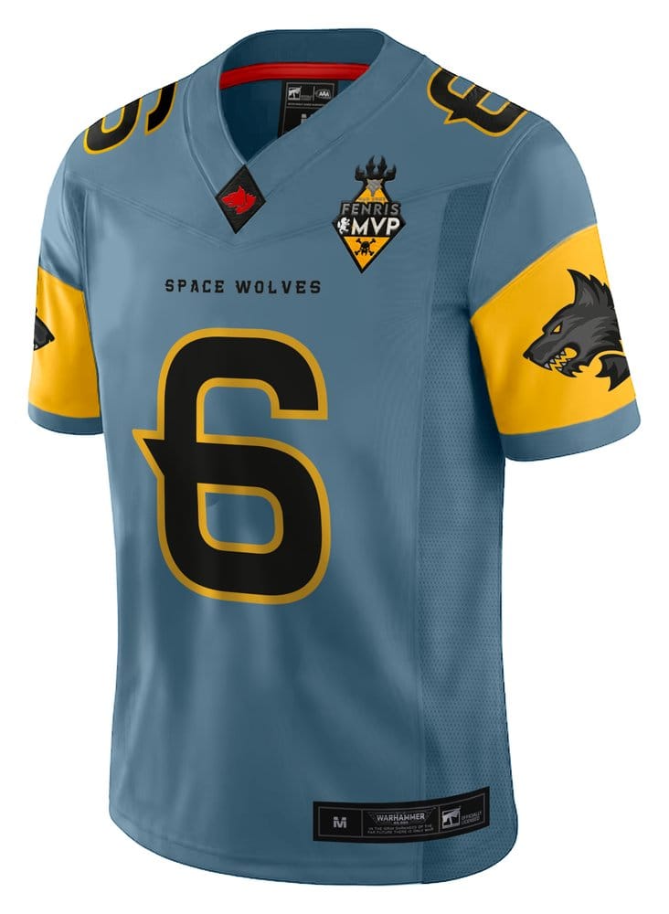 Warhammer 40,000 Sports Jersey Shirt Space Wolves - XXL