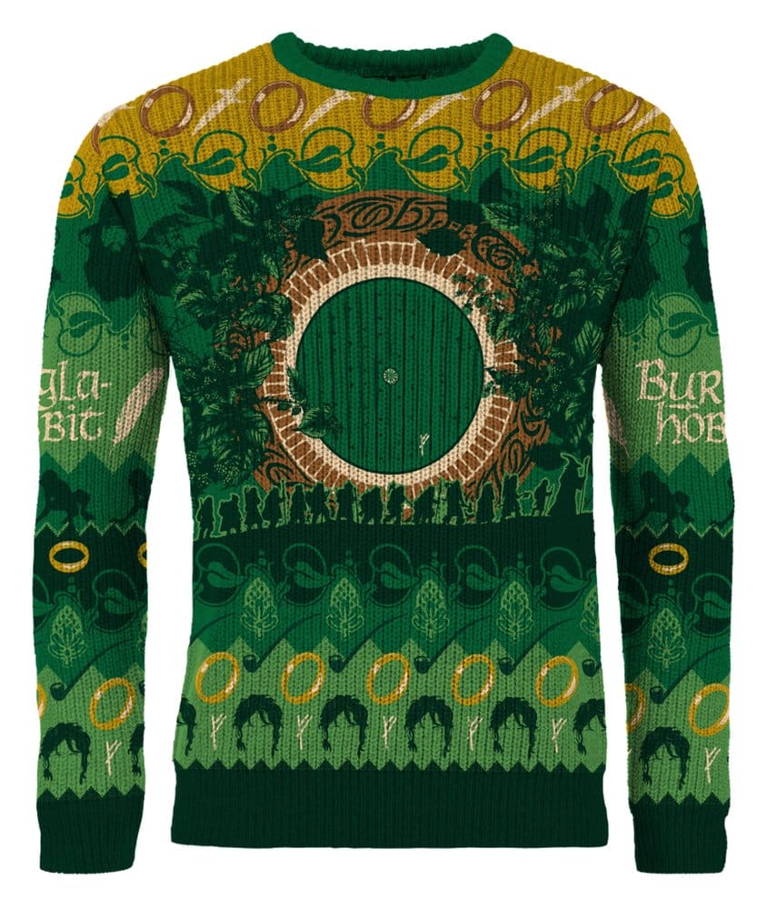 Lord of the Rings Christmas Sweater The Shire Size S