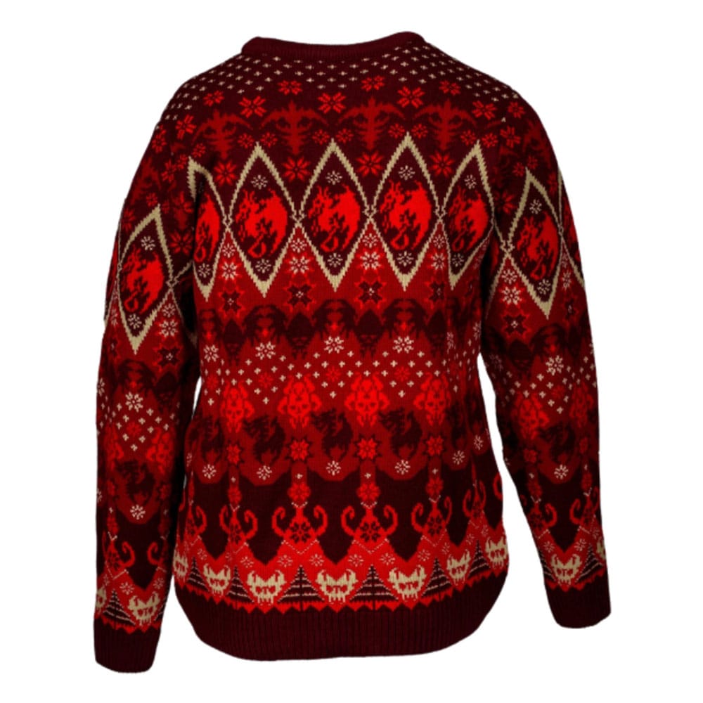 Warhammer Age of Sigmar Christmas Sweater Soulblight Gravelords Size M
