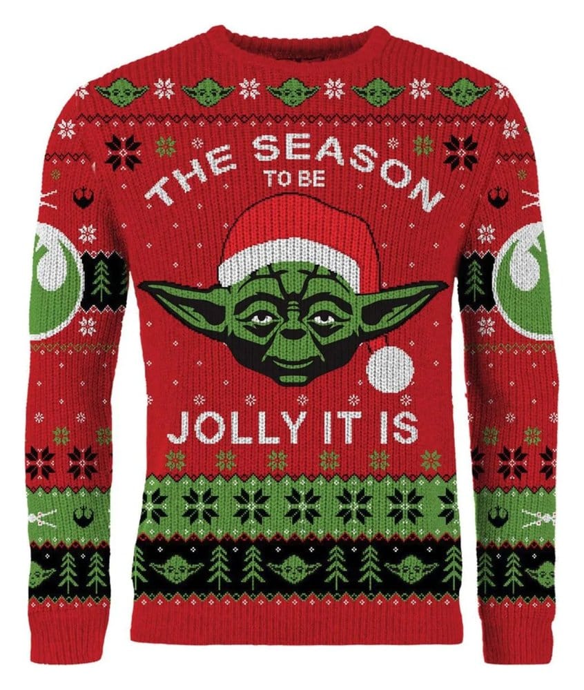 Star Wars Christmas Sweater Yoda Size XXL