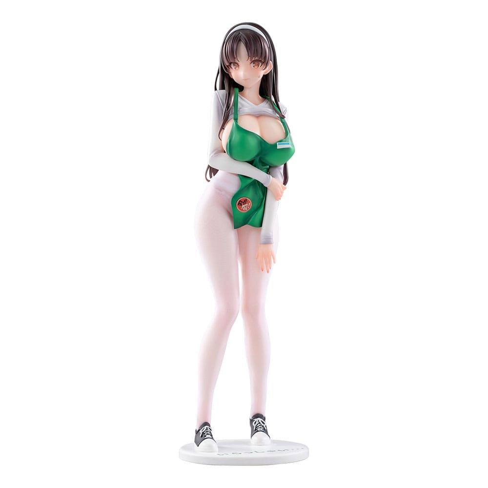 Original Character Statue 1/6 First Business! Mari Hanamiya the Gentle Shop Assistant illustration by POPQN 28 cm