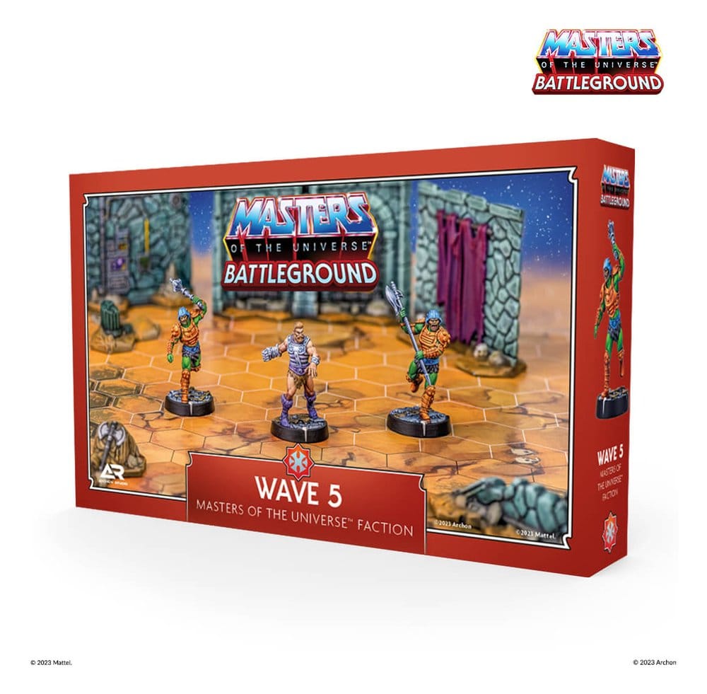 Masters of the Universe: Battleground Miniatures Game Wave 5: Masters of the Universe Faction *Italian Version*
